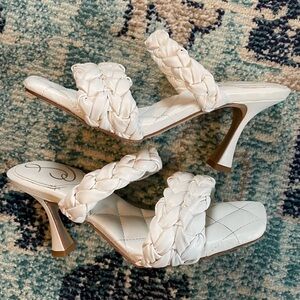 Sam Edelman White Heels (Meghan)